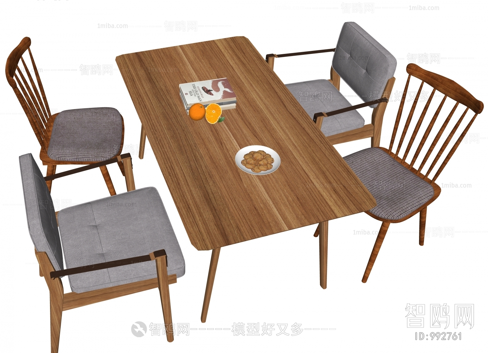 Nordic Style Dining Table And Chairs