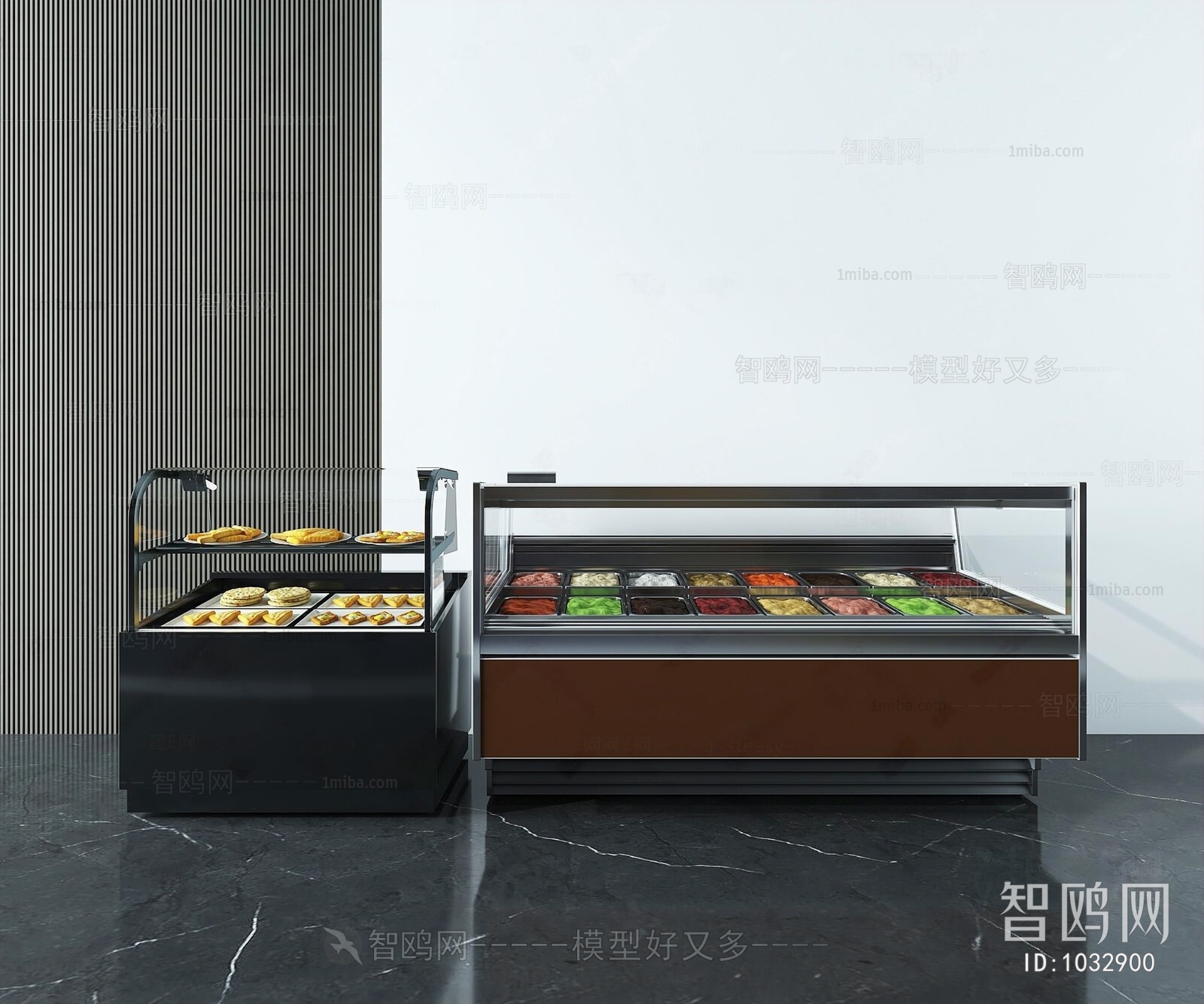 Modern Refrigerator Freezer