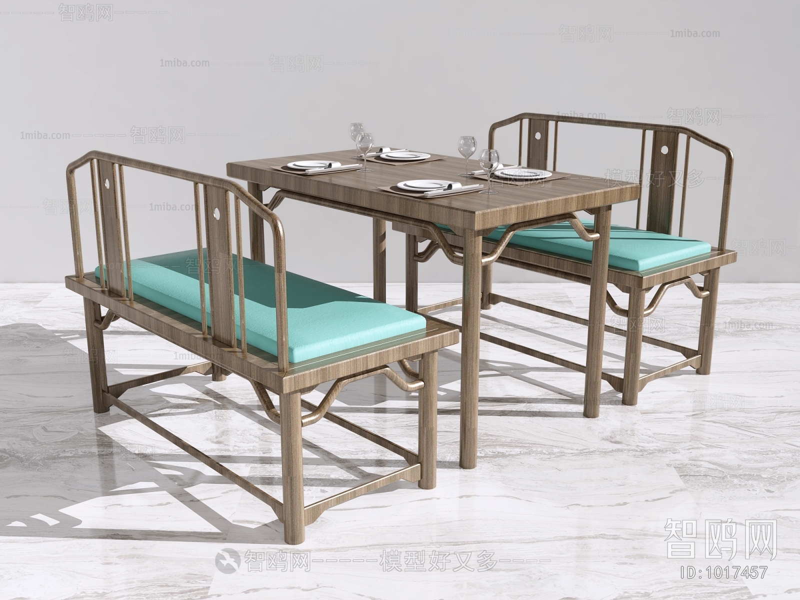 New Chinese Style Dining Table And Chairs