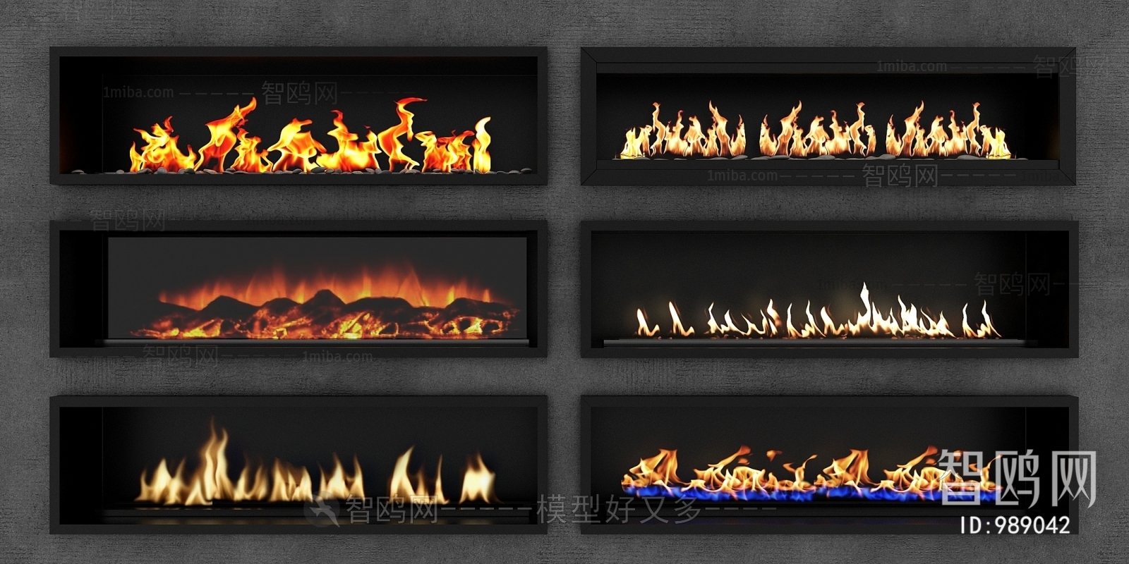 Modern Electronic Fireplace