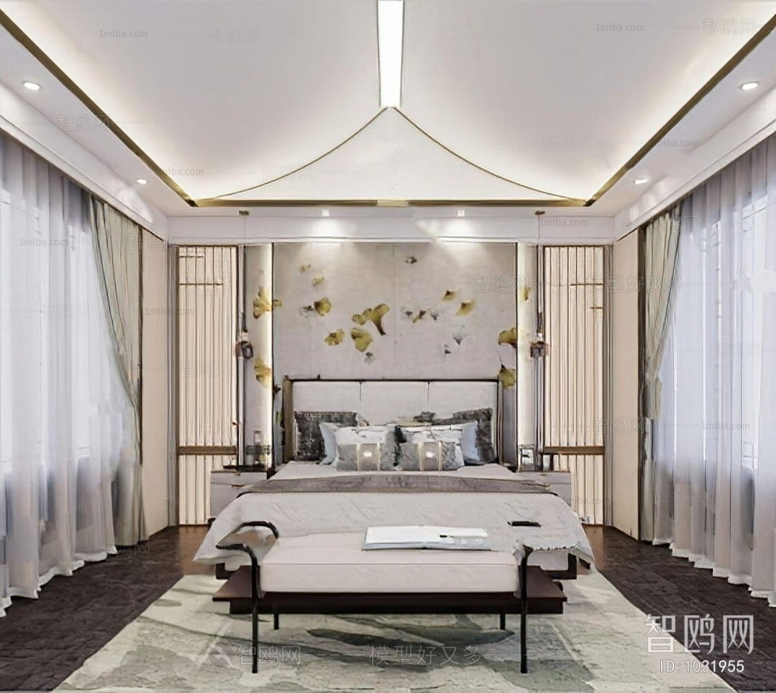 New Chinese Style Bedroom