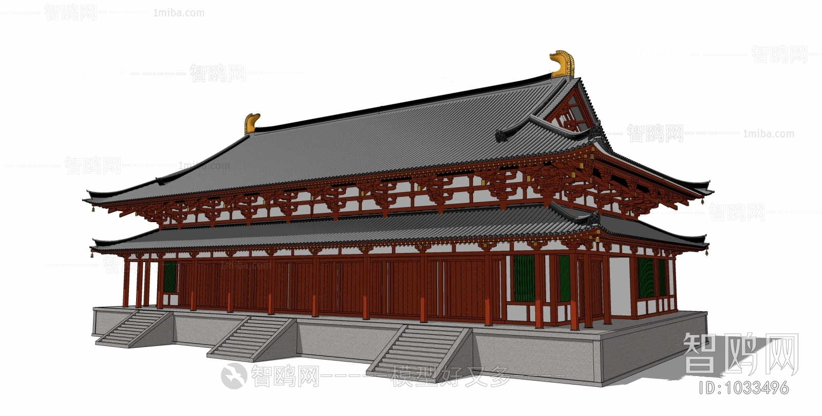 Chinese Style Ancient Architectural Buildings