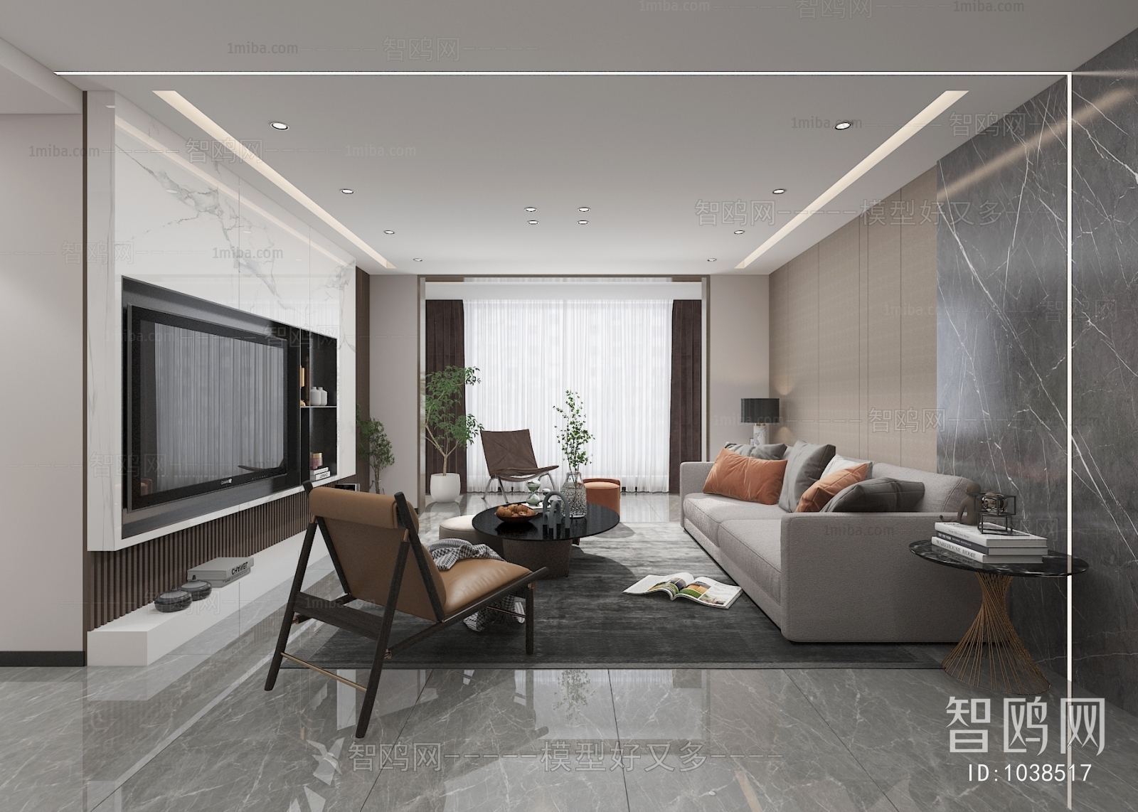 Modern A Living Room