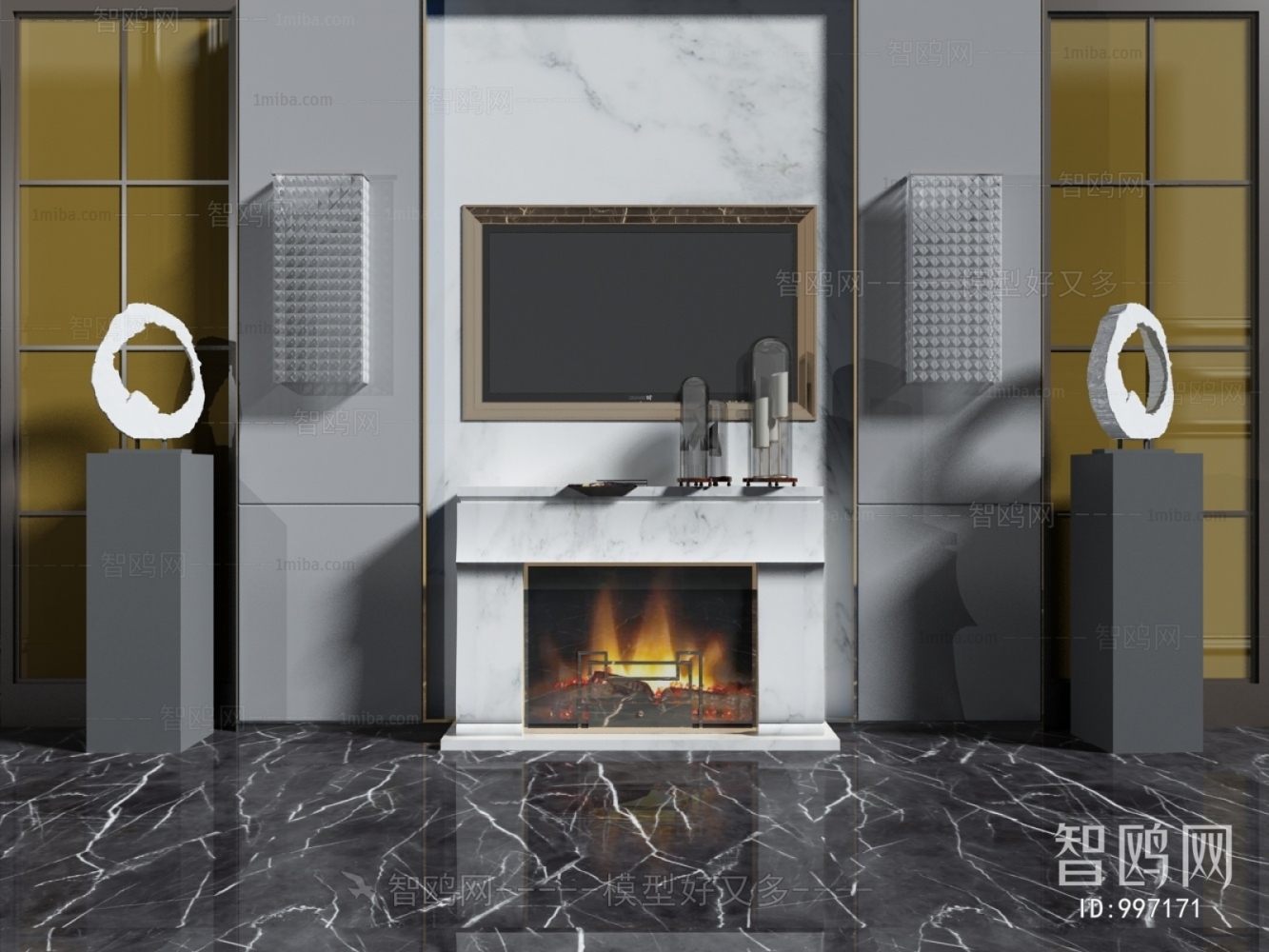 Modern Fireplace