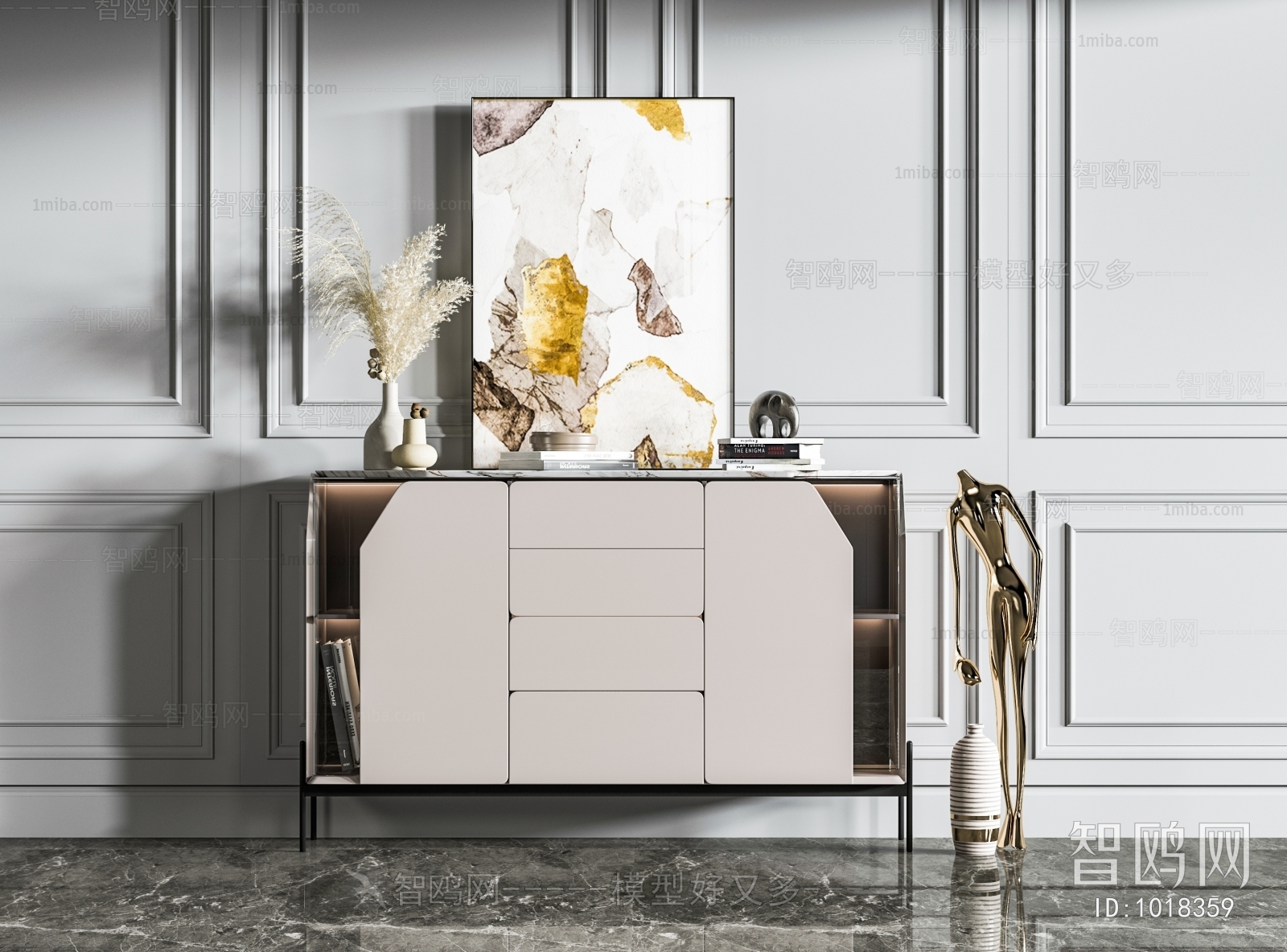 Modern Decorative Cabinet