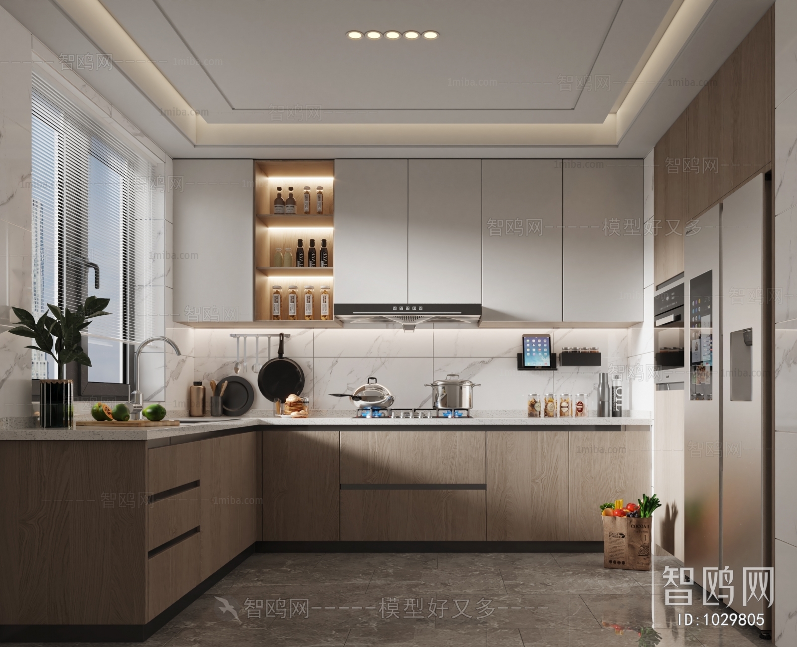 Modern The Kitchen