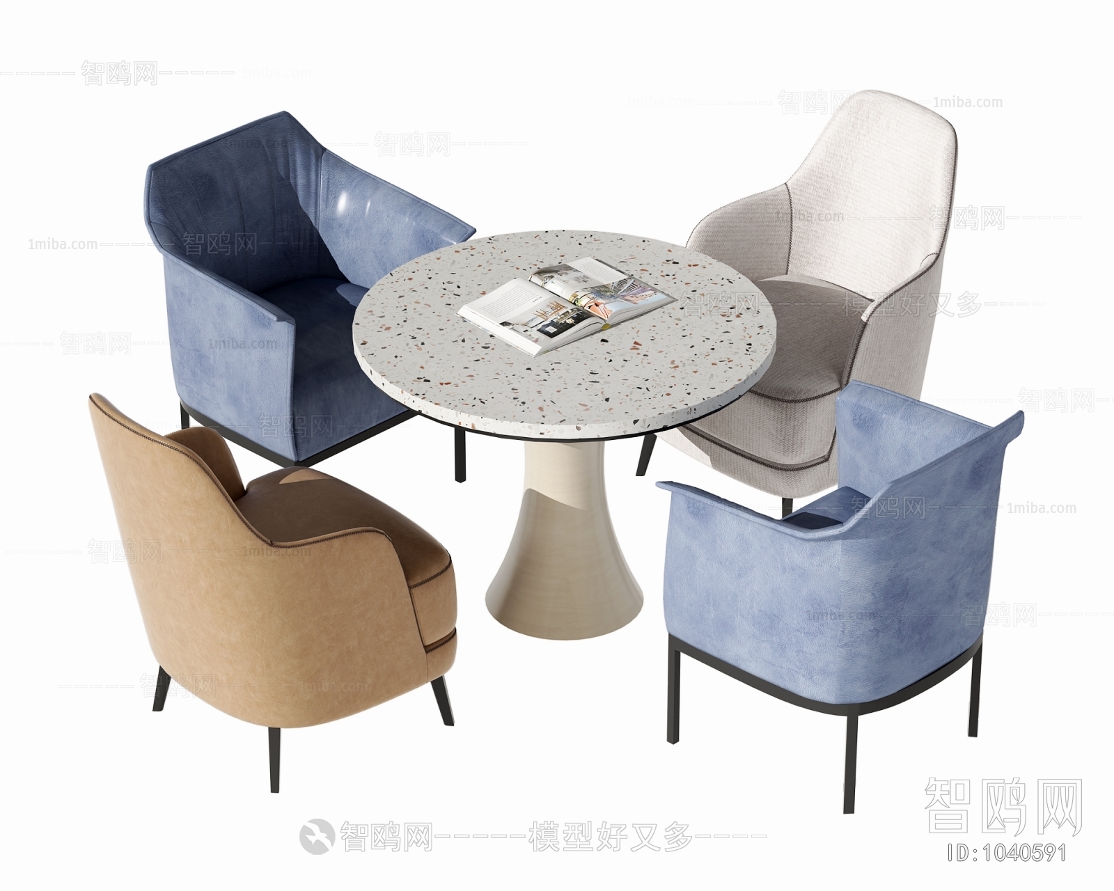 Modern Leisure Table And Chair