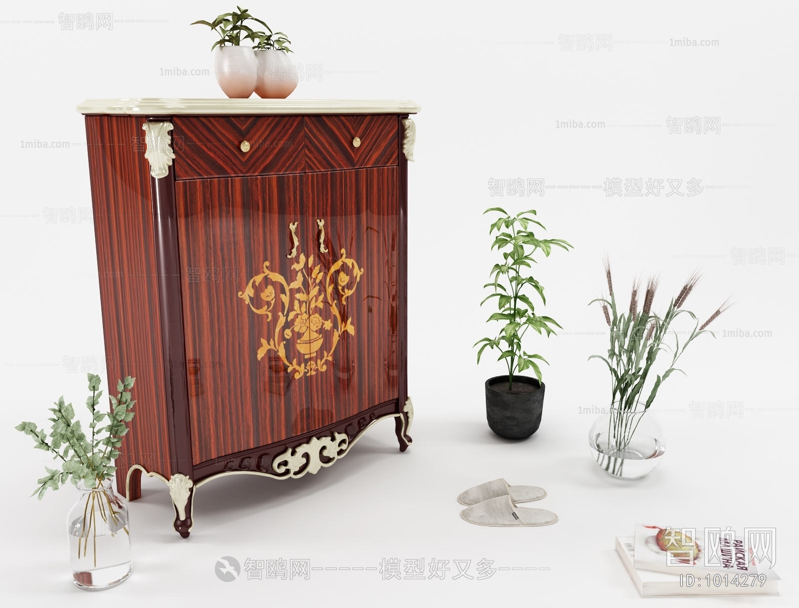 European Style Decorative Cabinet