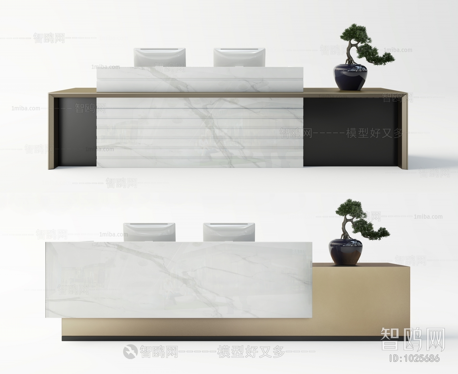 Modern Reception Desk