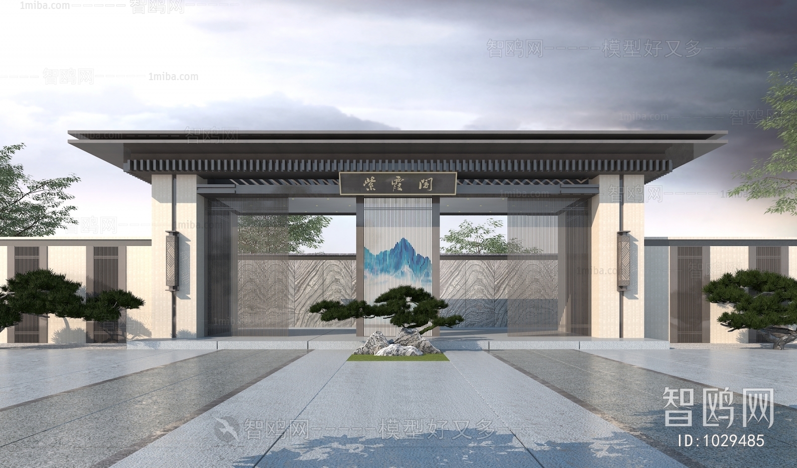 New Chinese Style Building Component