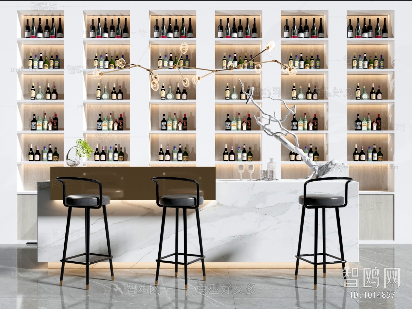 Modern Counter Bar