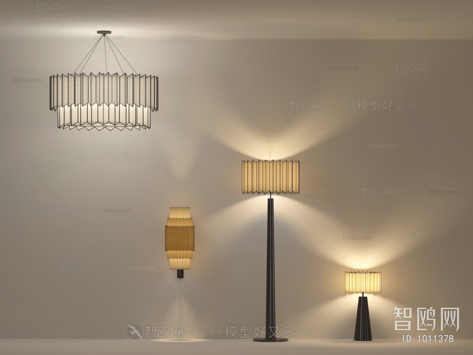 New Chinese Style Floor Lamp