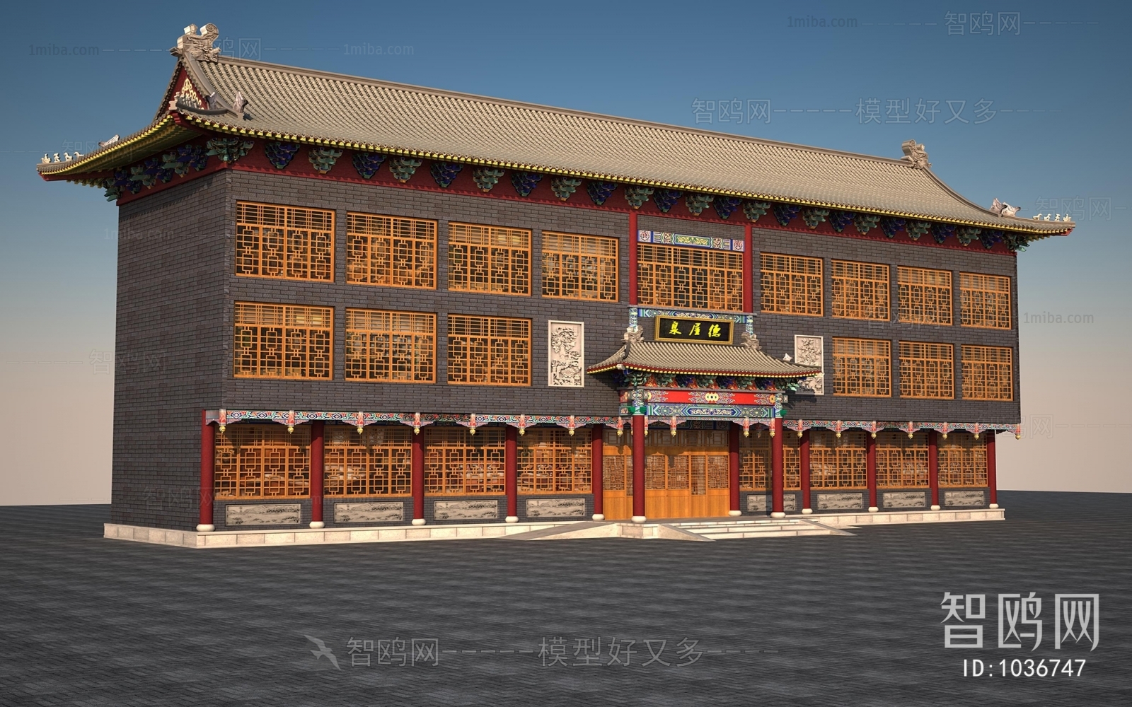 Chinese Style Facade Element