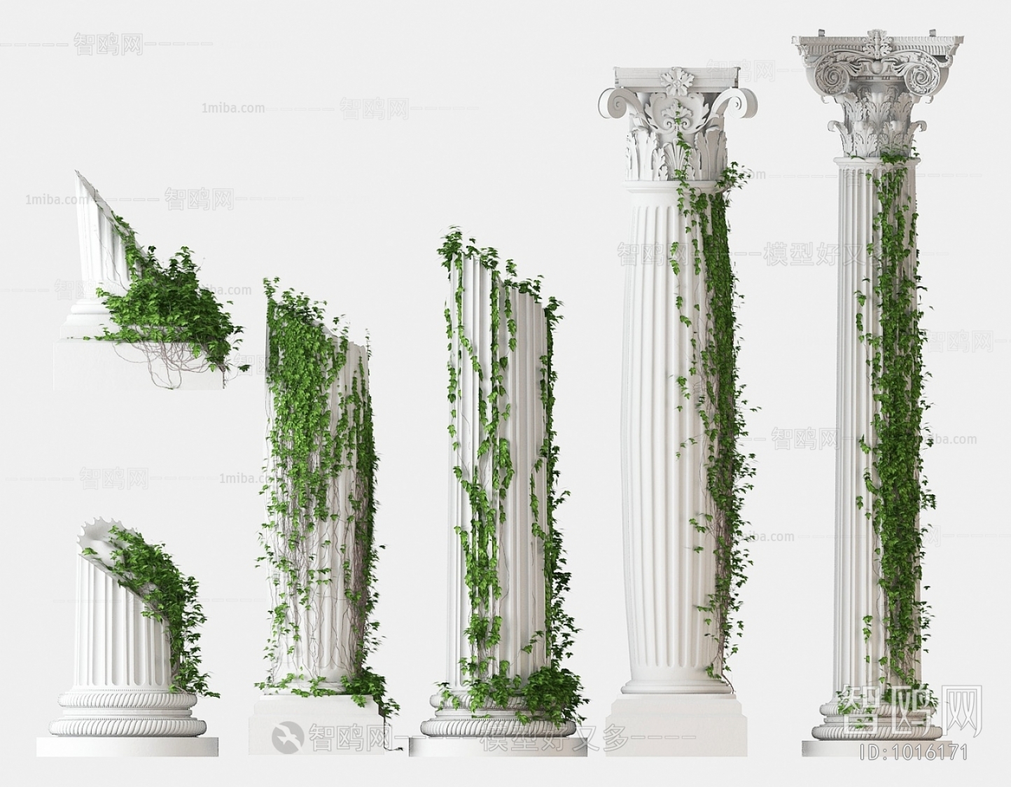 Modern Roman Pillar