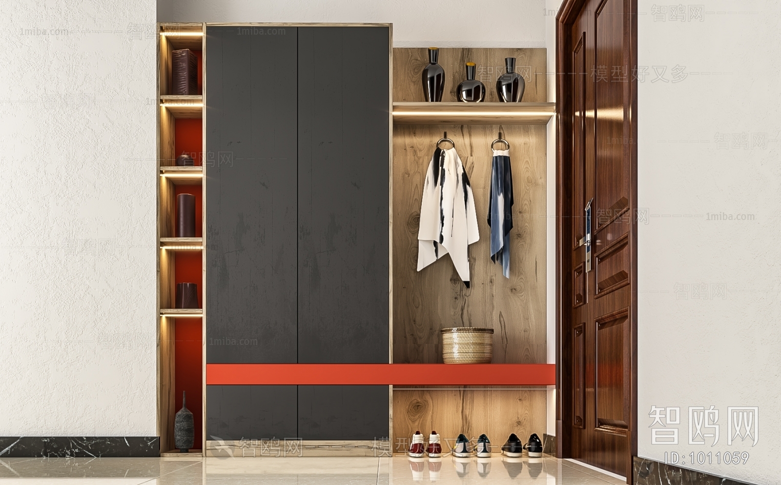 Modern Shoe Cabinet