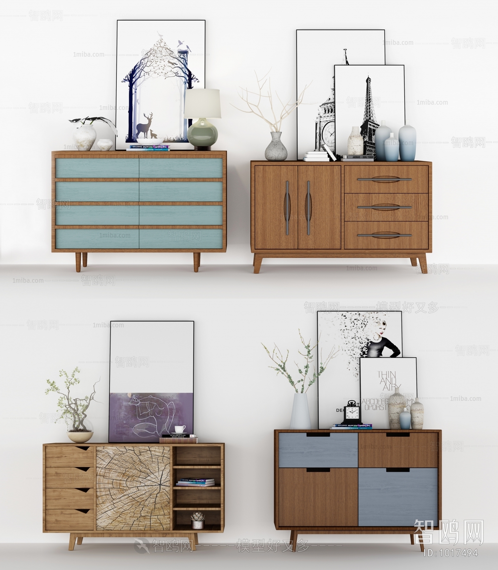 Modern Side Cabinet/Entrance Cabinet