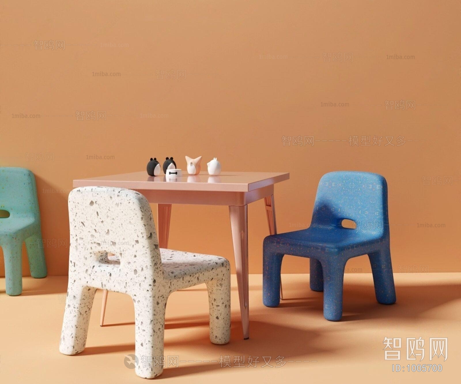 Norchair 现代凳简约儿童桌椅
