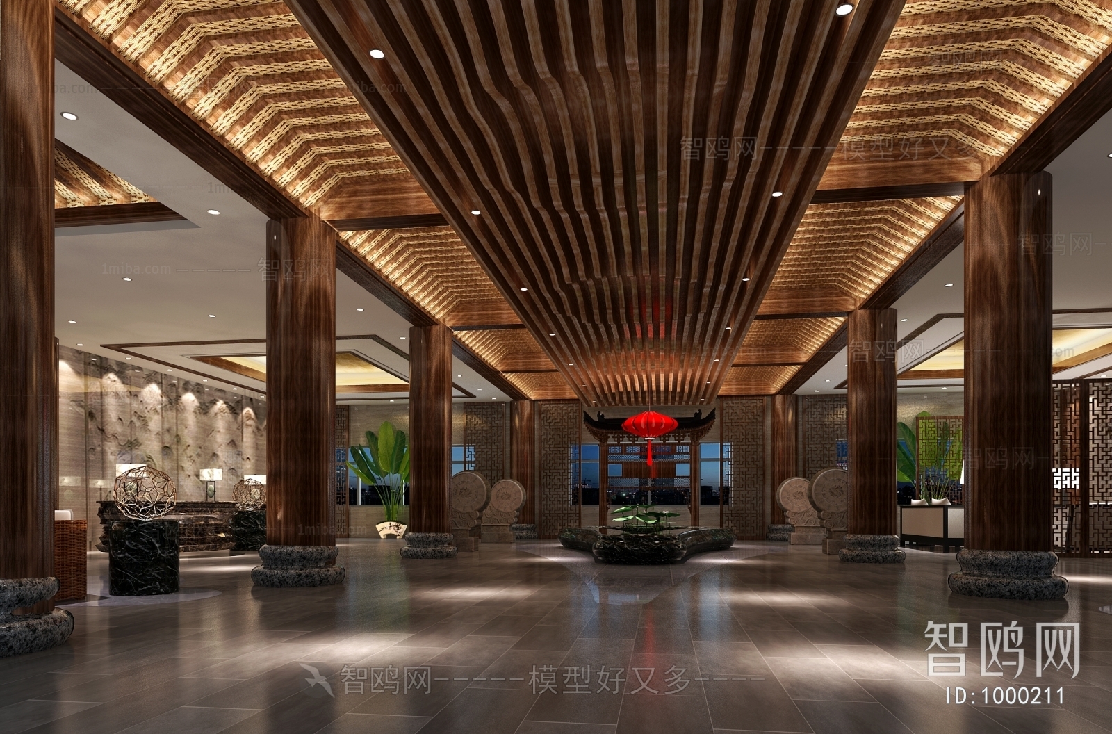 Chinese Style Lobby Hall