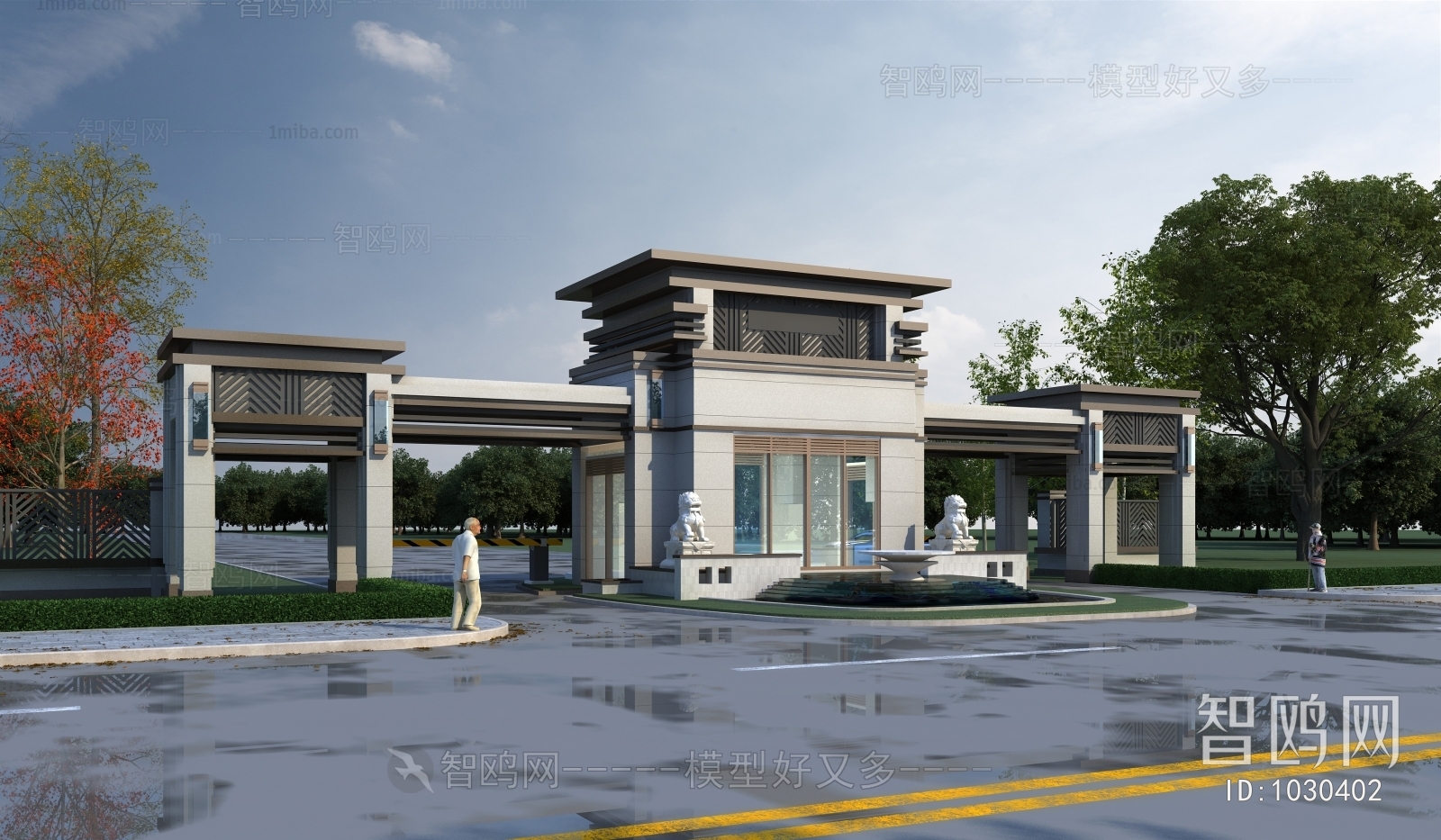 New Chinese Style Building Component