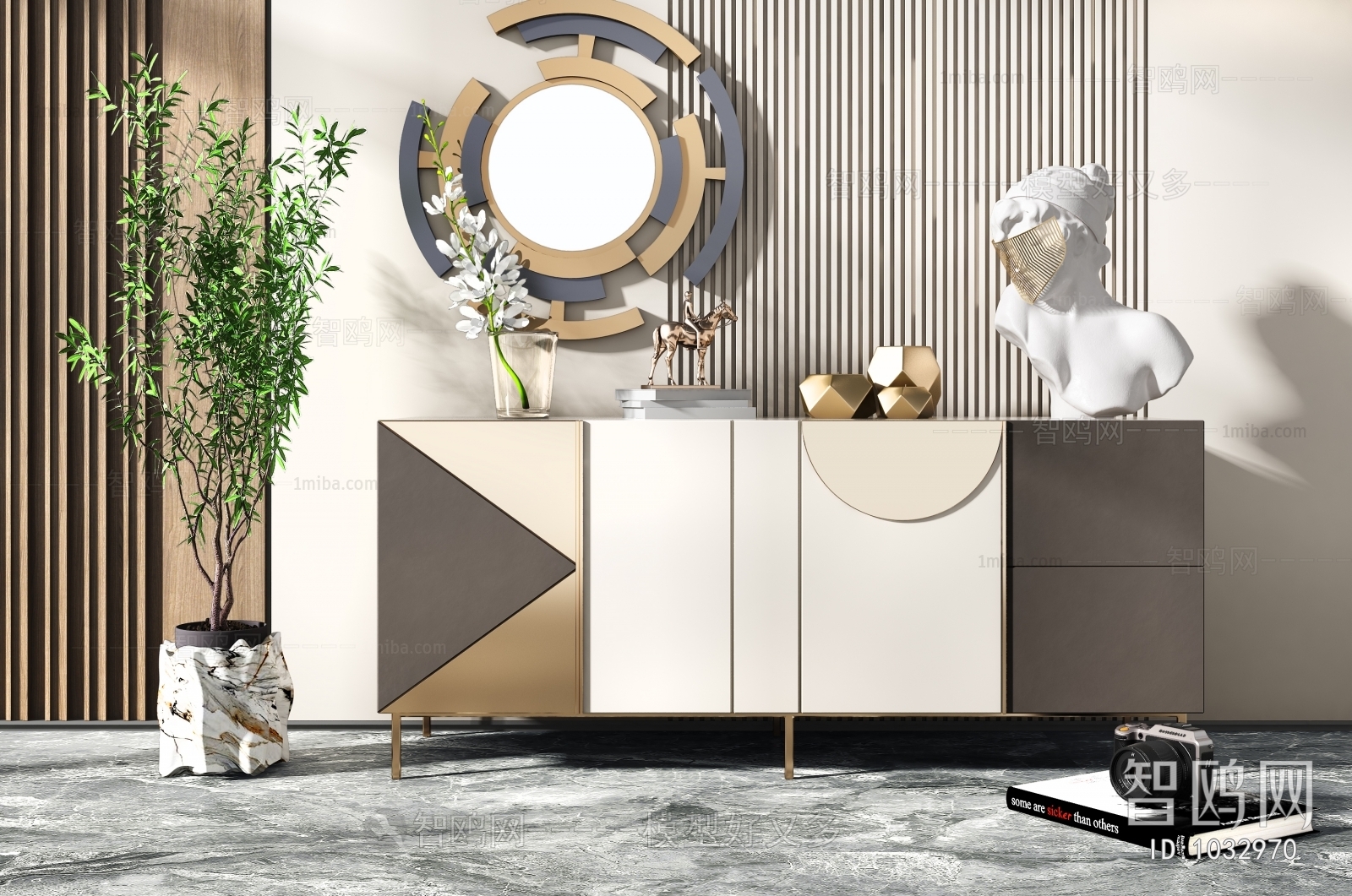 Modern Decorative Cabinet