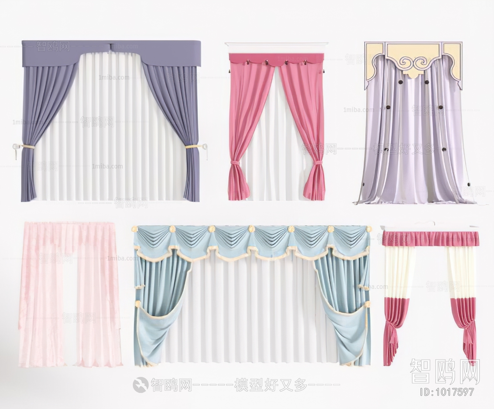 Simple European Style The Curtain