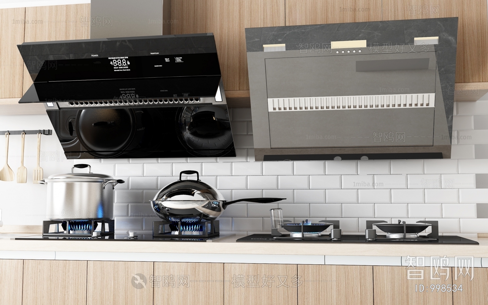 Modern Kitchen Electric Gas Range