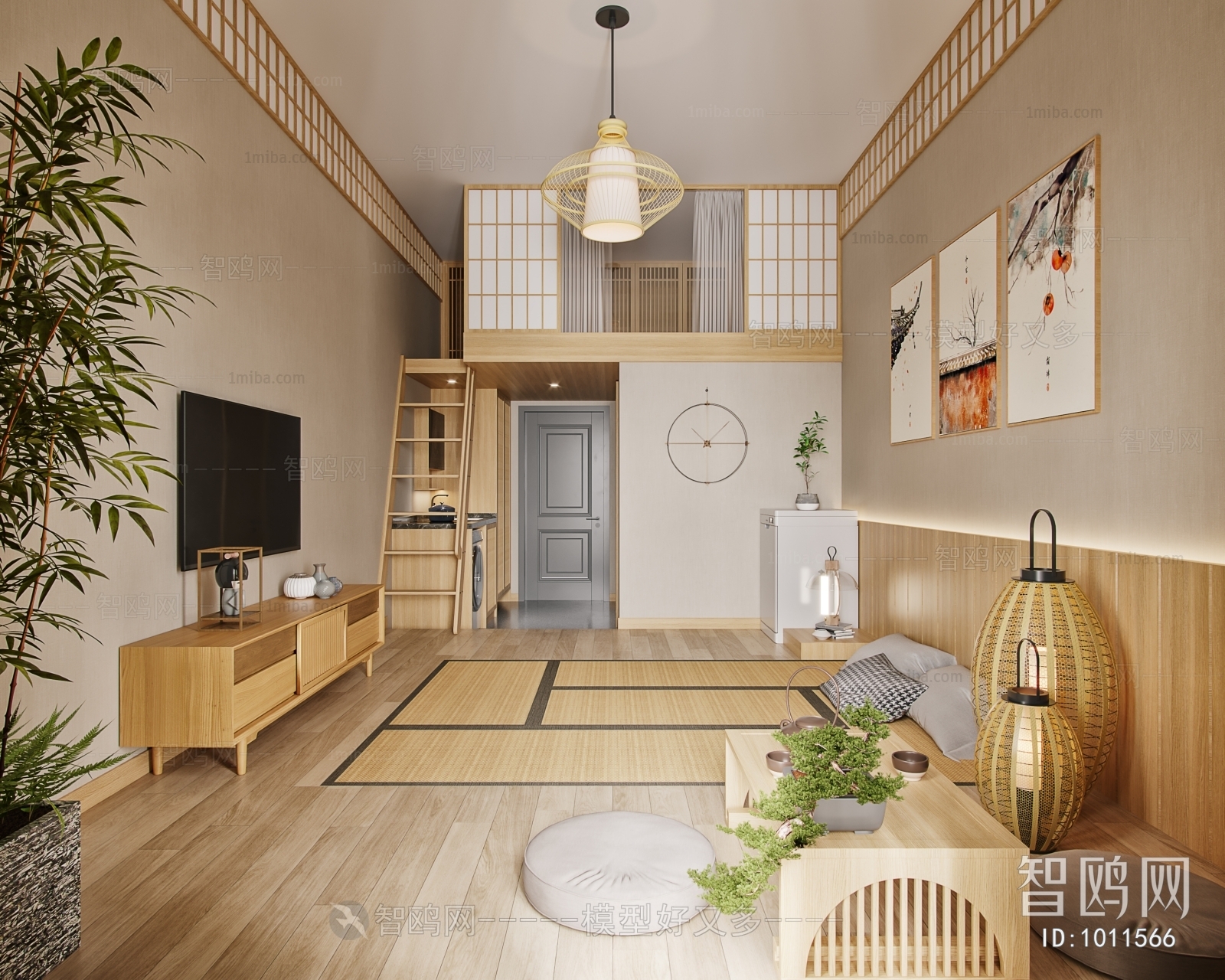 日式复式公寓