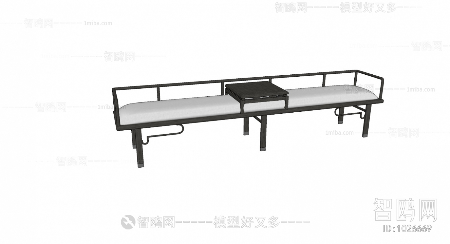 New Chinese Style Bench