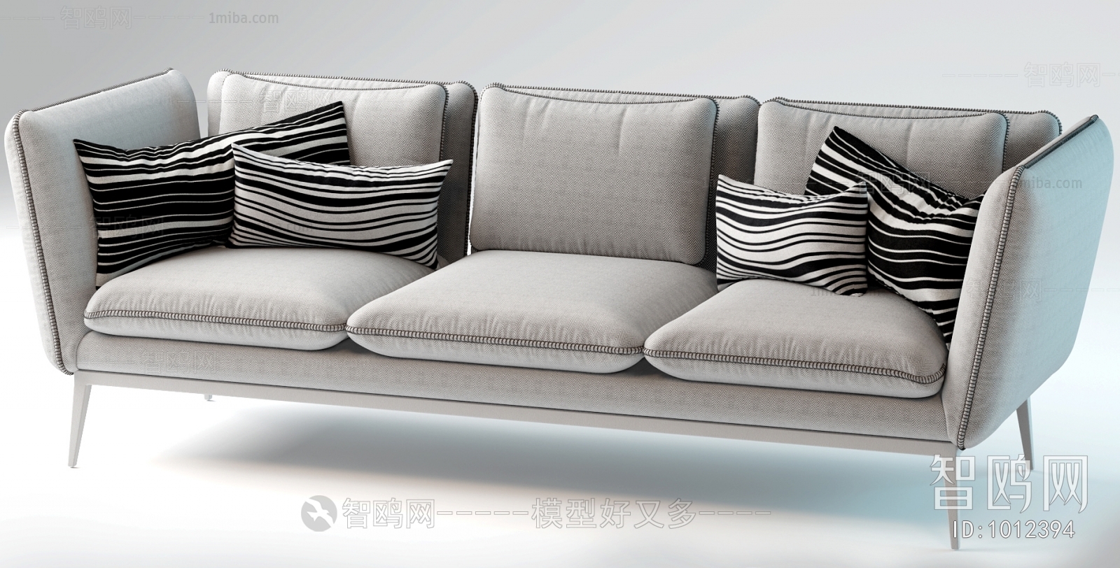 Modern Three-seat Sofa