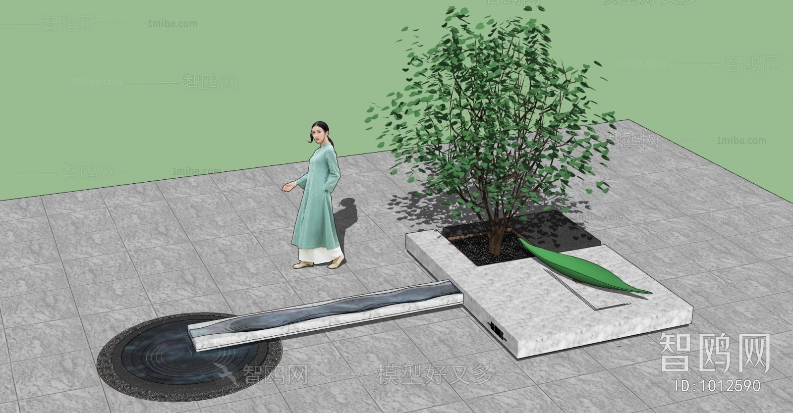 New Chinese Style Garden