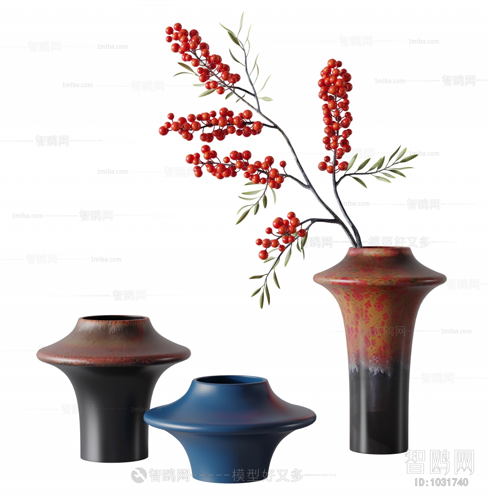 New Chinese Style Decorative Set