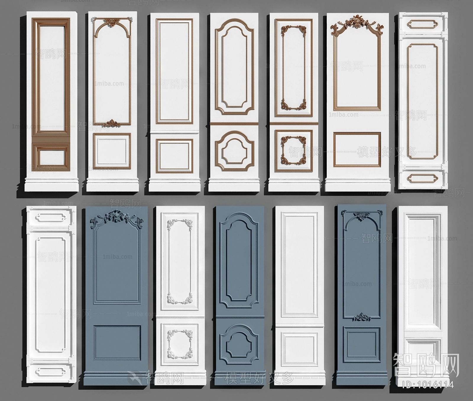 Simple European Style Panels