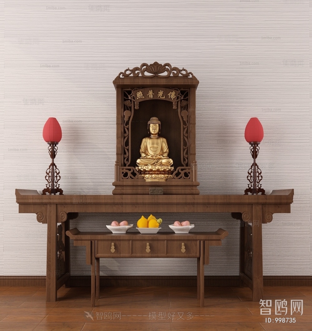 New Chinese Style Buddhist Niche