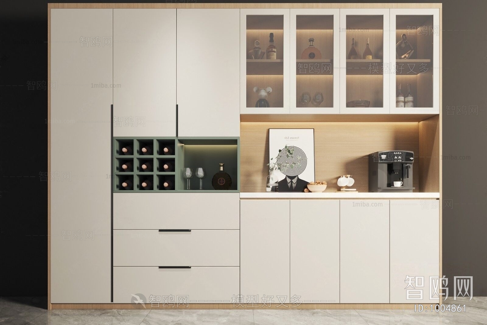 Modern Wine Cabinet