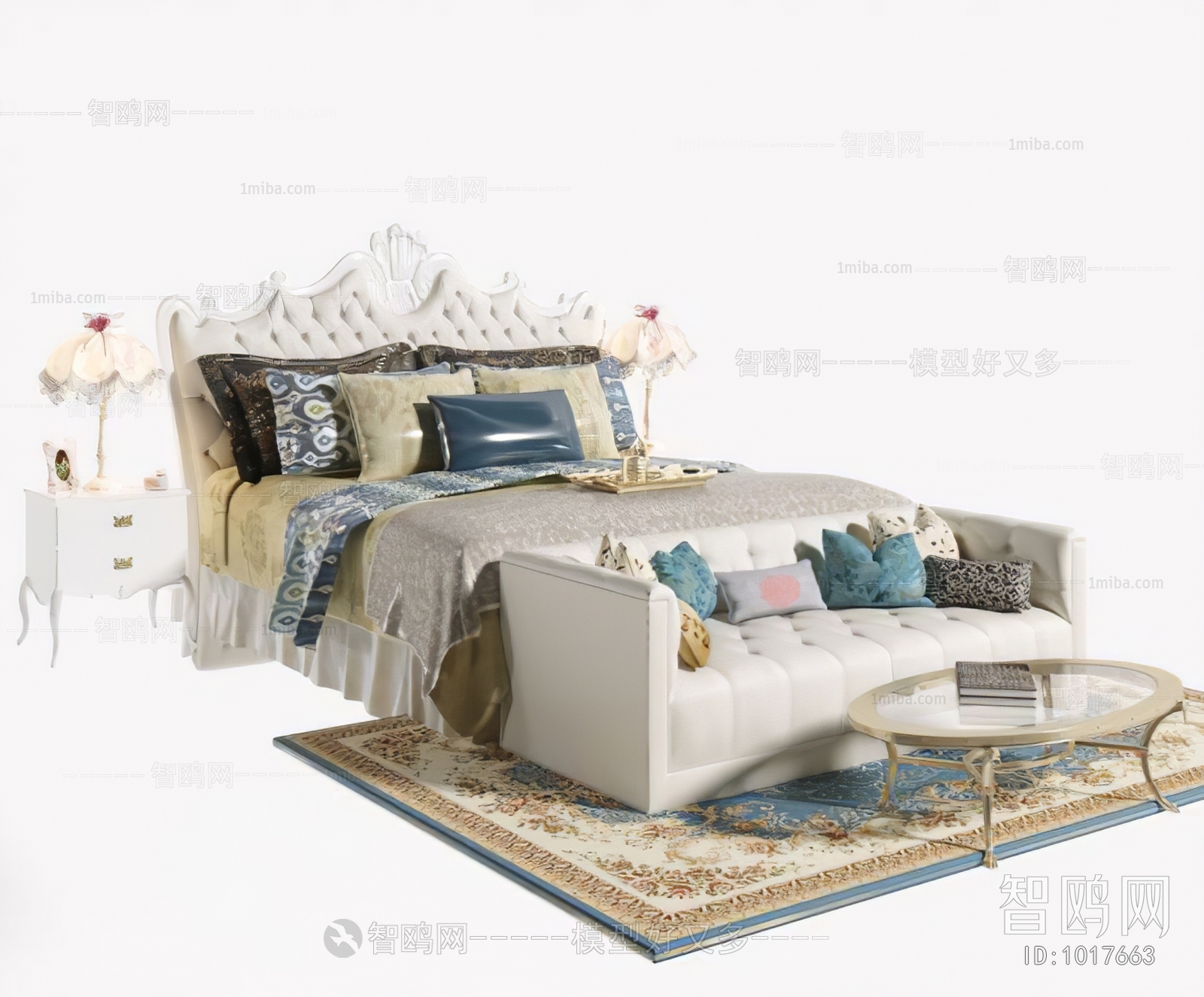 European Style Double Bed