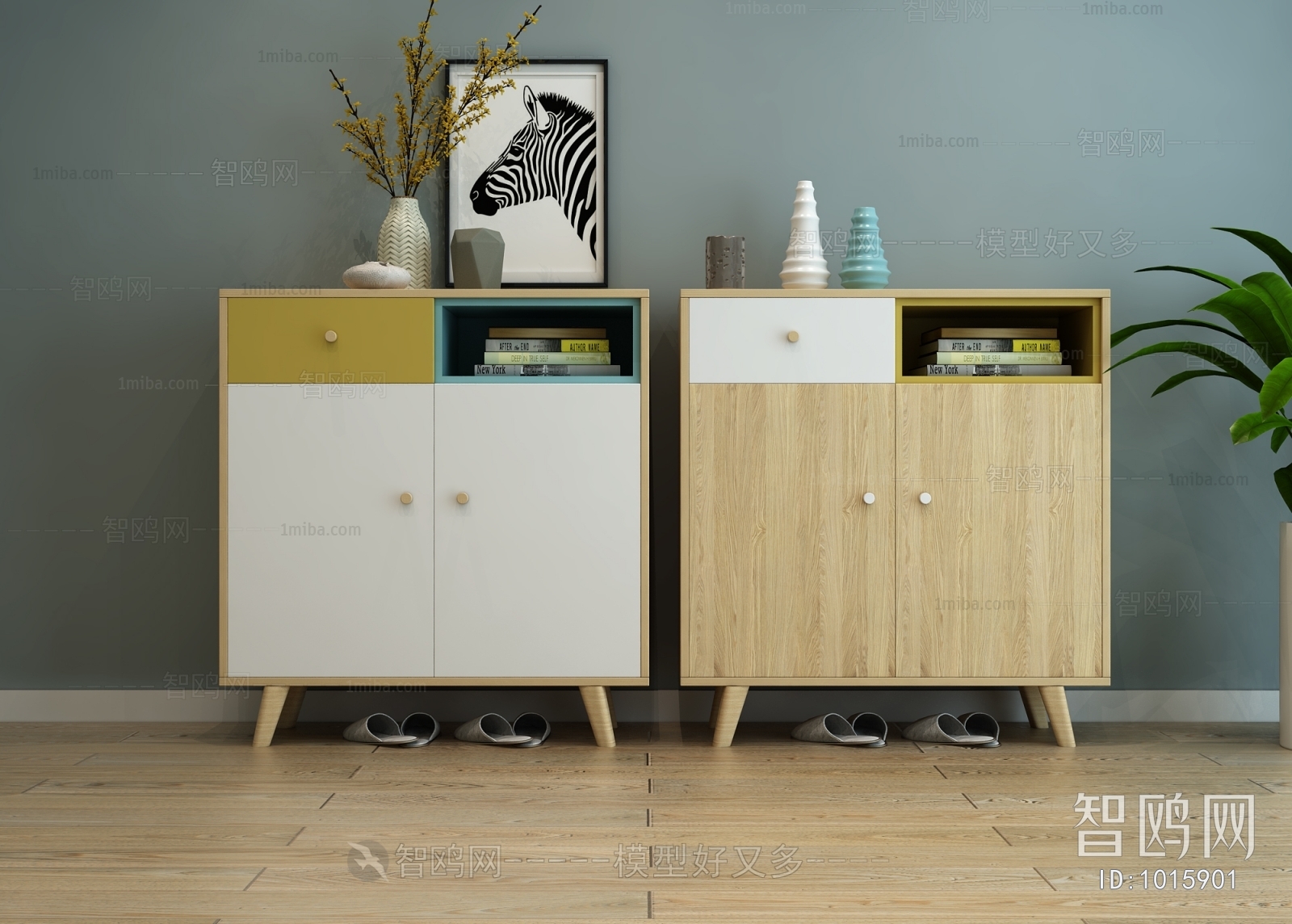 Nordic Style Shoe Cabinet