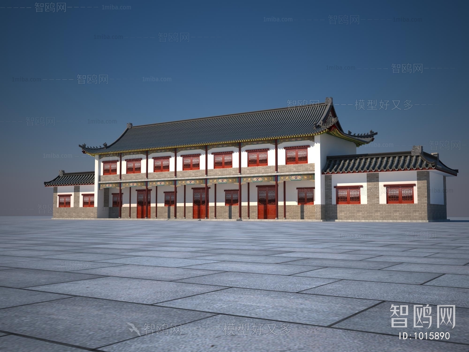 Chinese Style Ancient Architectural Buildings