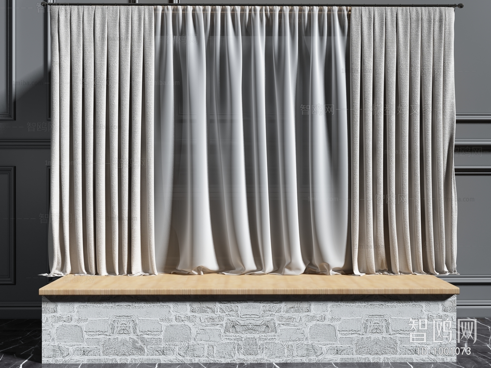 Modern The Curtain