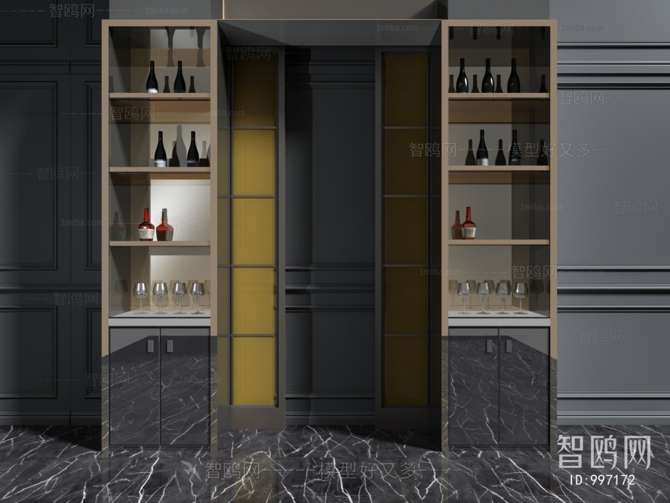 Modern Wine Cabinet