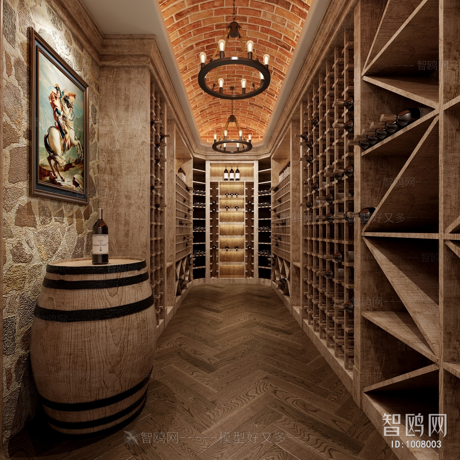 American Style Wine Cellar/Wine Tasting Room