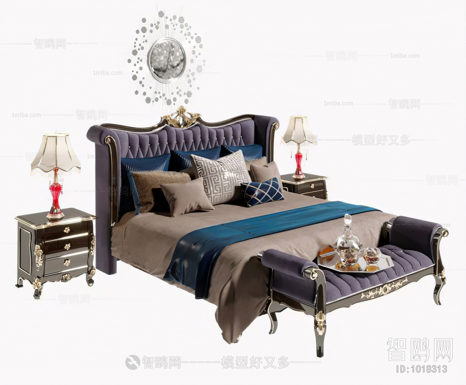 European Style Double Bed