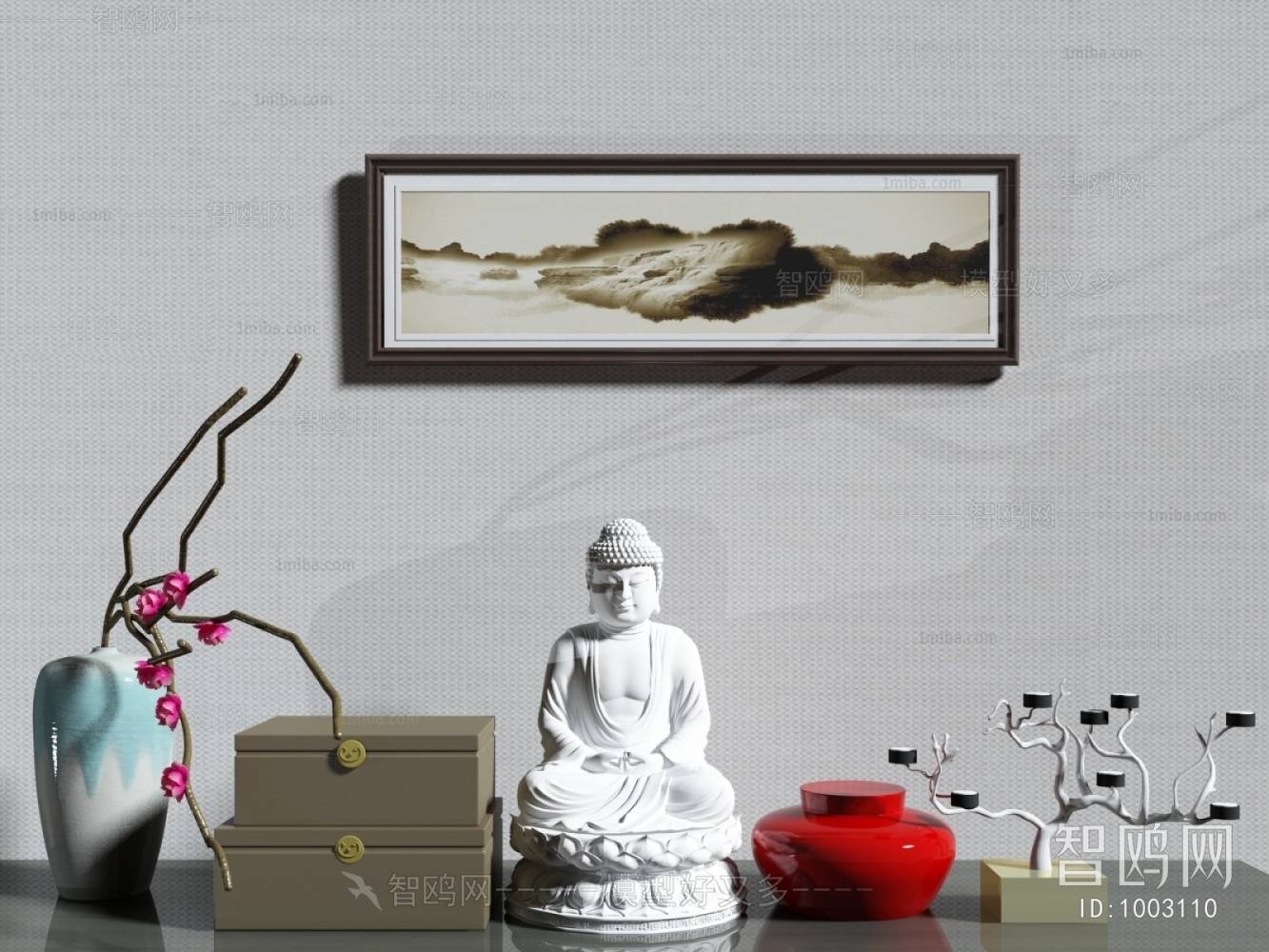 New Chinese Style Decorative Set