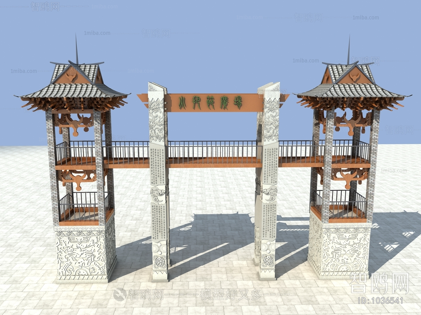 New Chinese Style Building Component