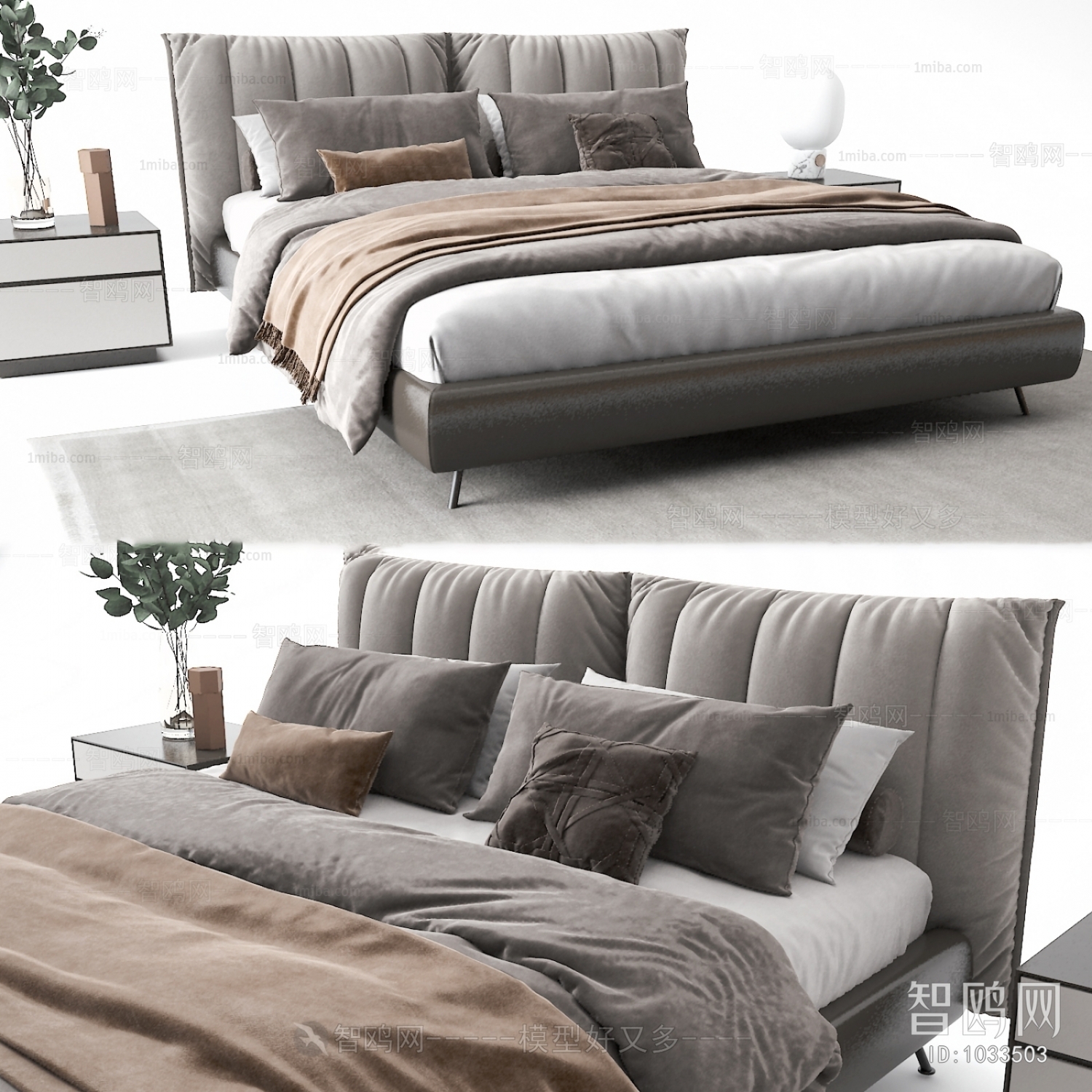 Modern Double Bed