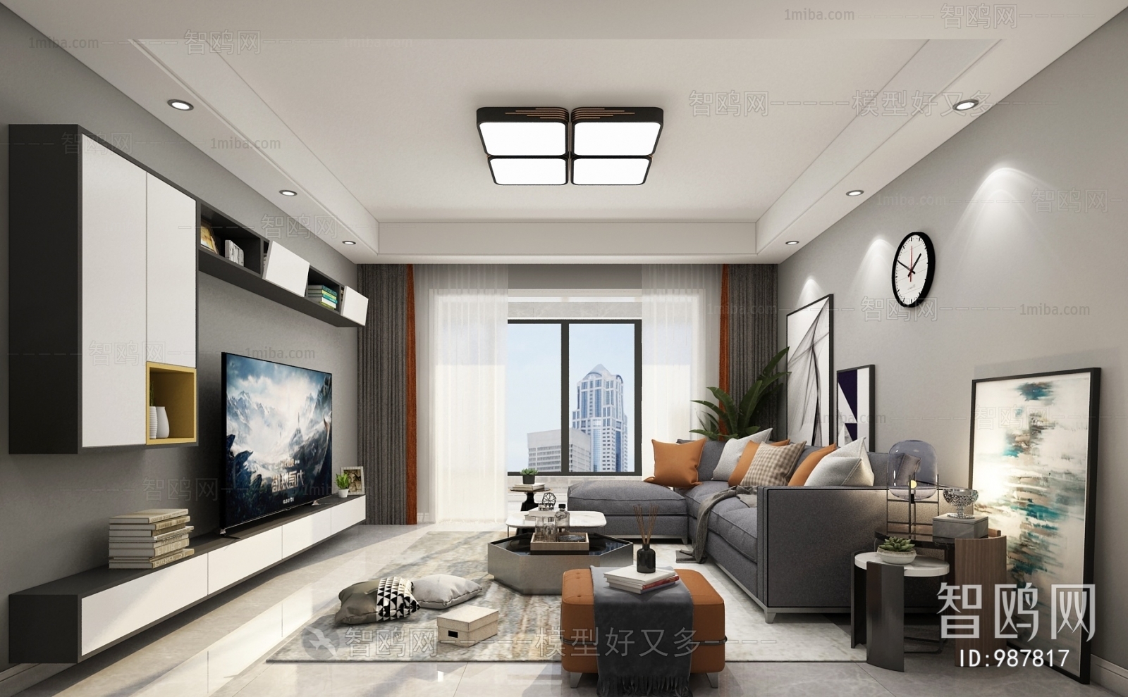 Modern A Living Room