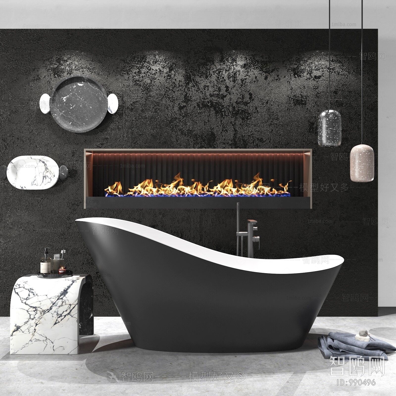 Modern Bathtub