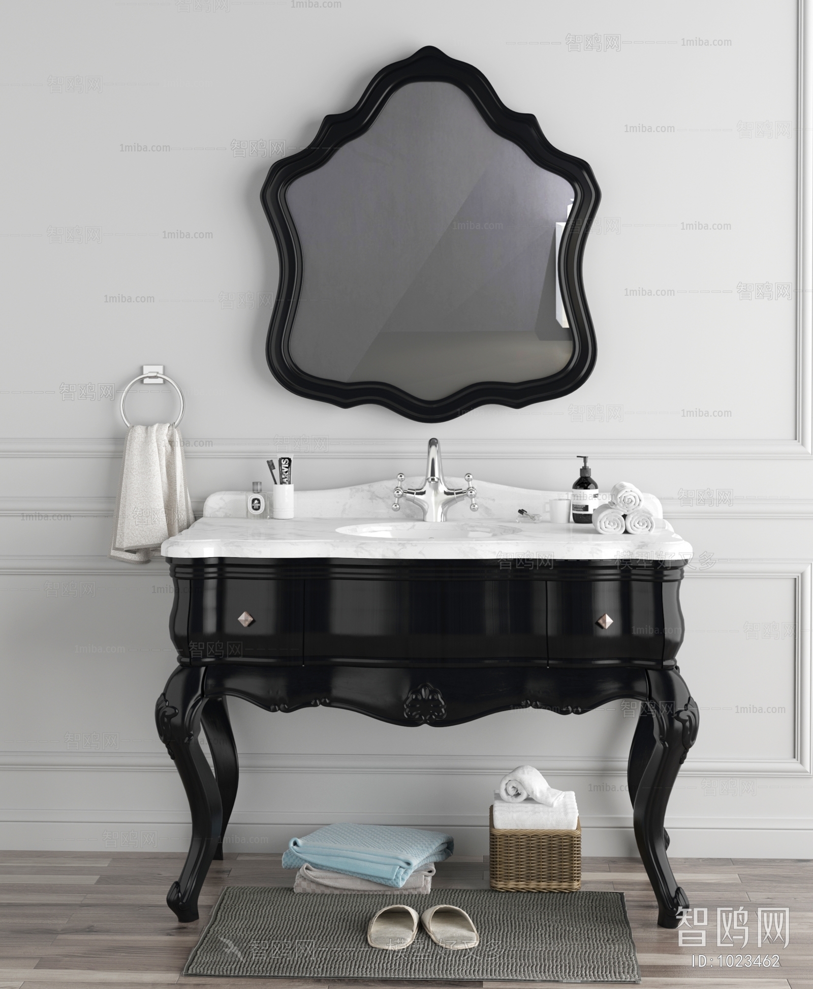 European Style Bathroom Cabinet