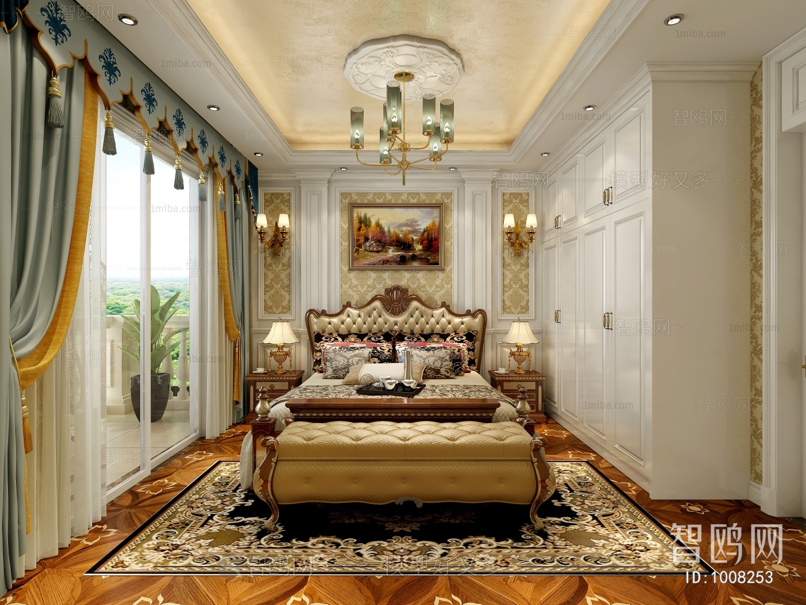 European Style Bedroom