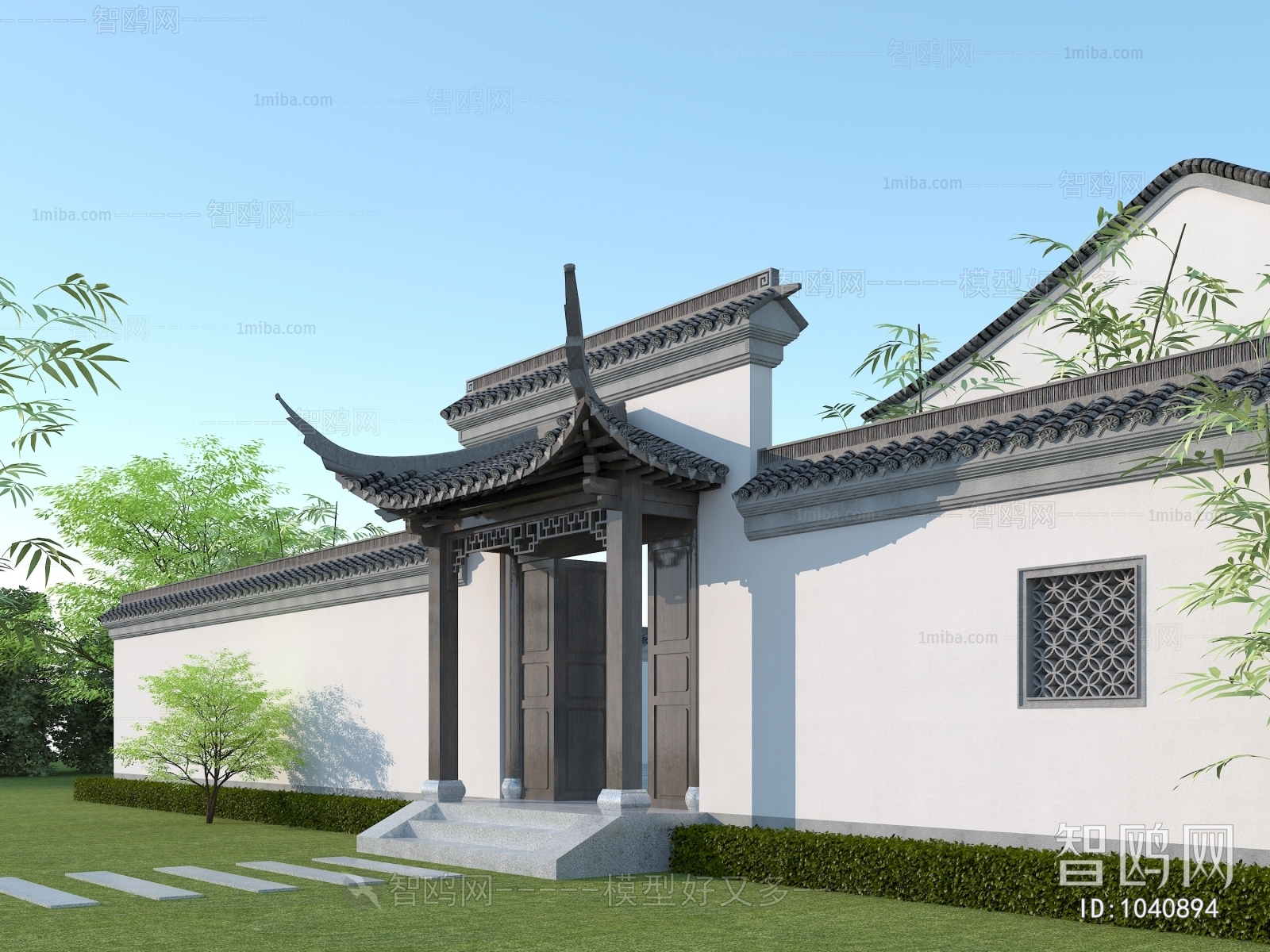 Chinese Style Building Component