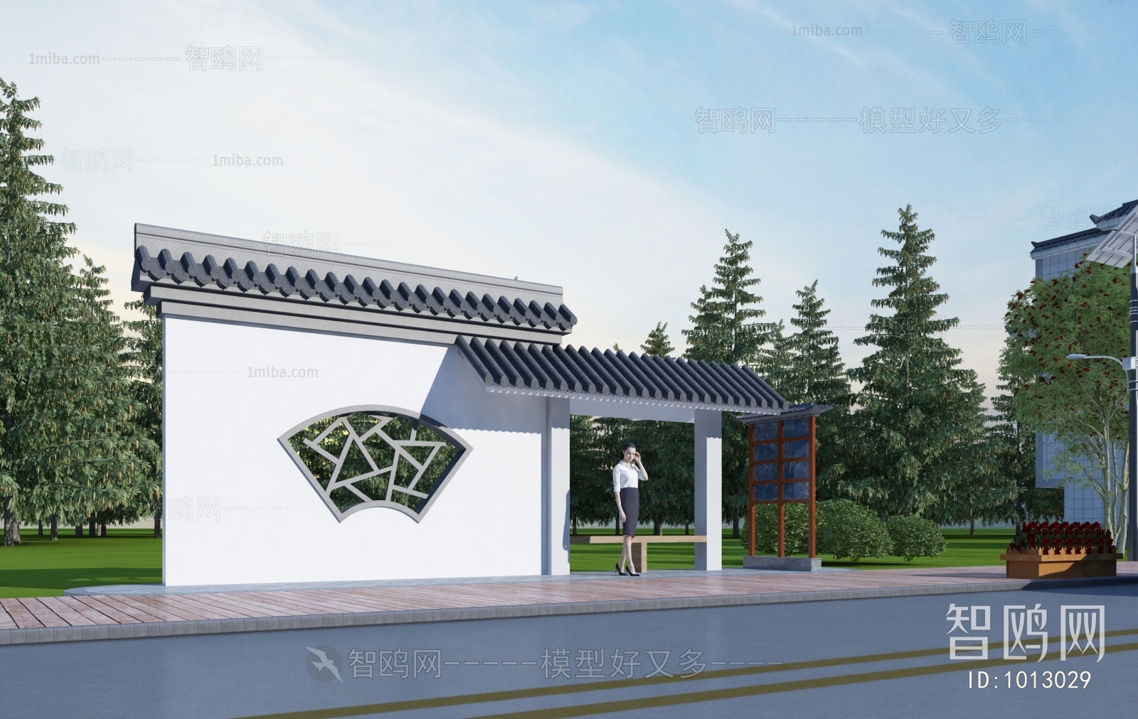 New Chinese Style Building Component